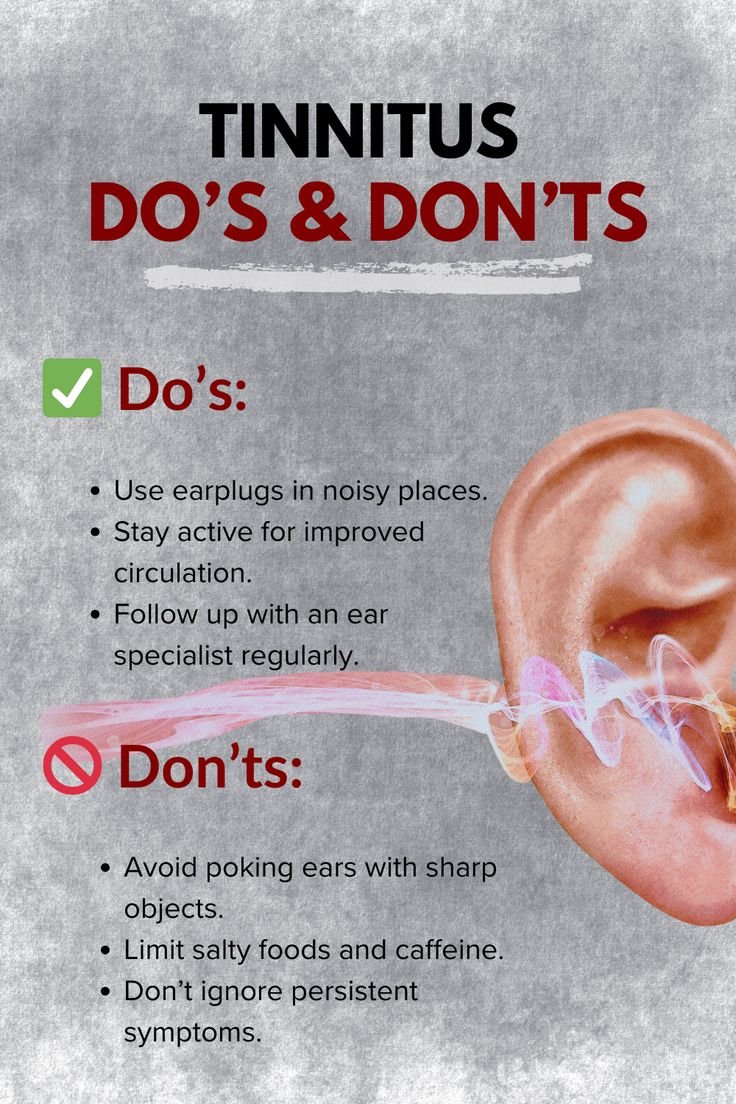 Tinnitus Do’s and Don’ts for Better Ear Health