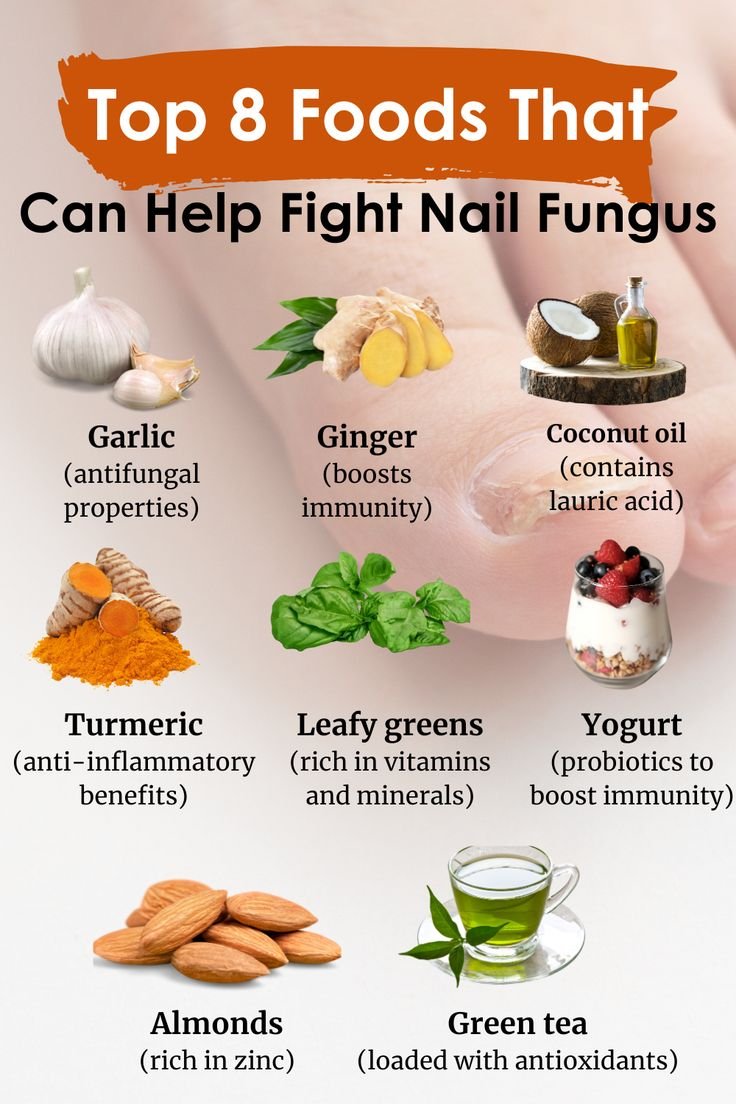 Top 8 Foods That Can Help Fight Nail Fungus