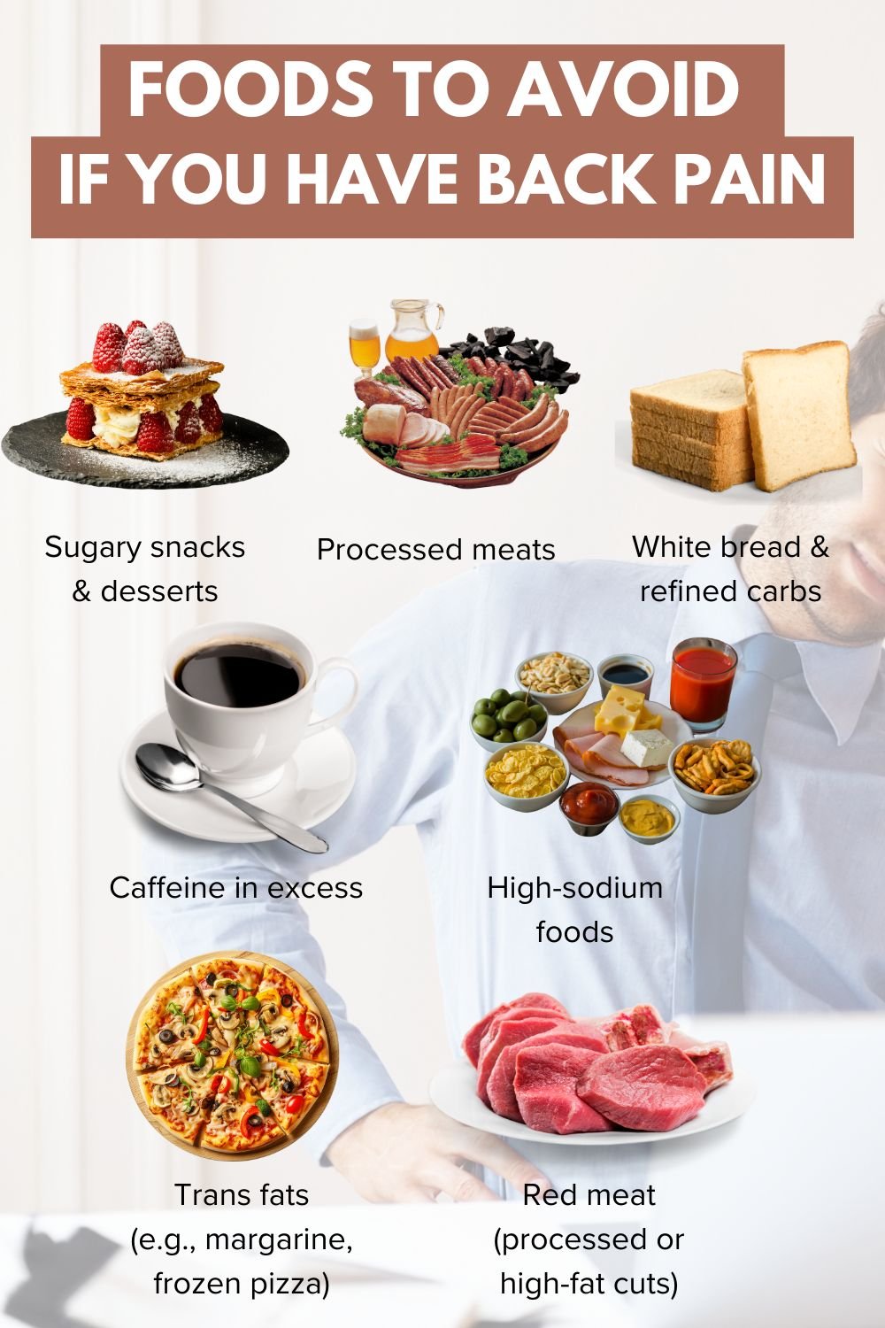 Foods to Avoid If You Have Back Pain