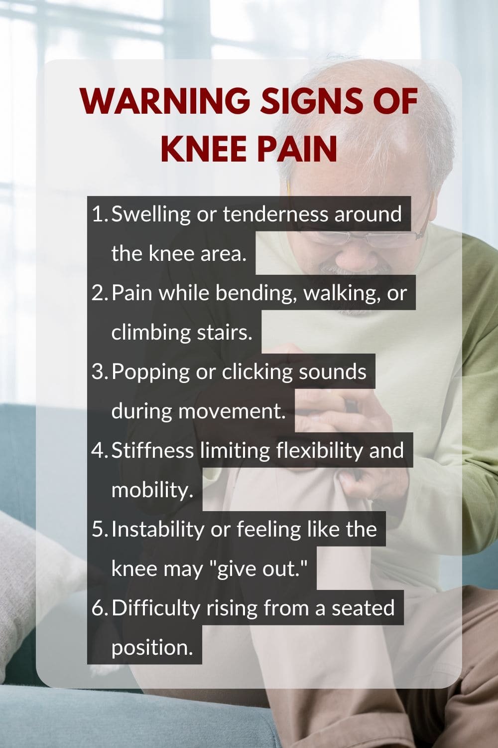Warning Signs of Knee Pain You Shouldn’t Ignore