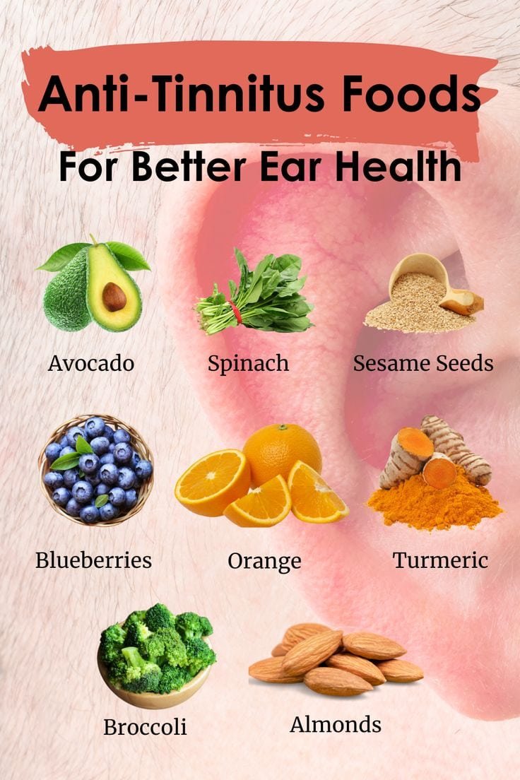 Anti-Tinnitus Foods for Better Ear Health