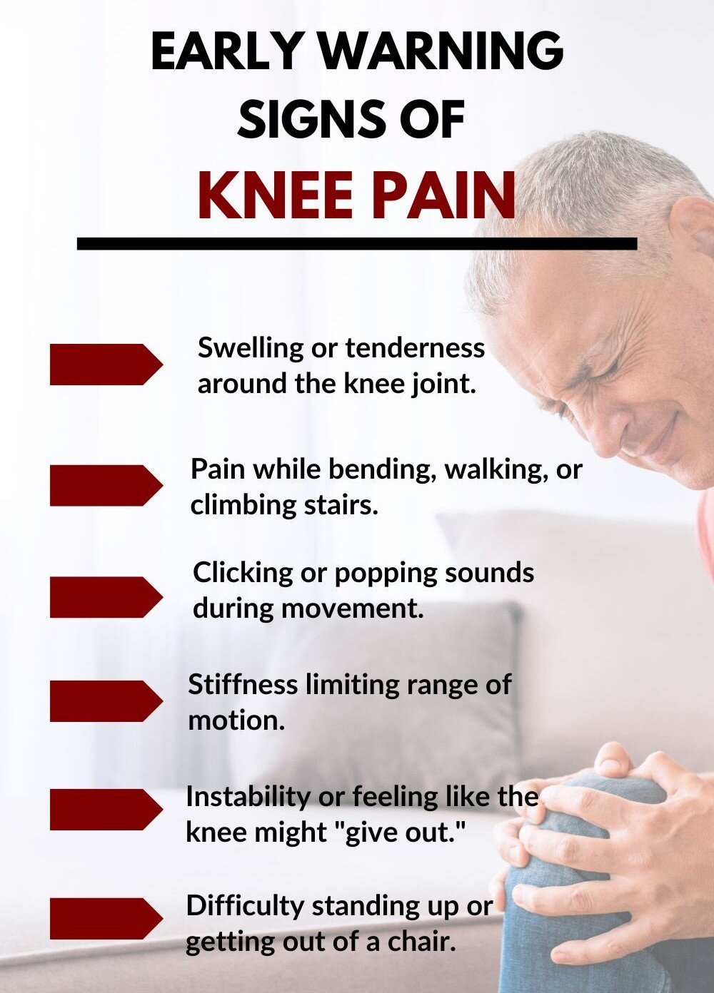 Early Warning Signs of Knee Pain to Watch