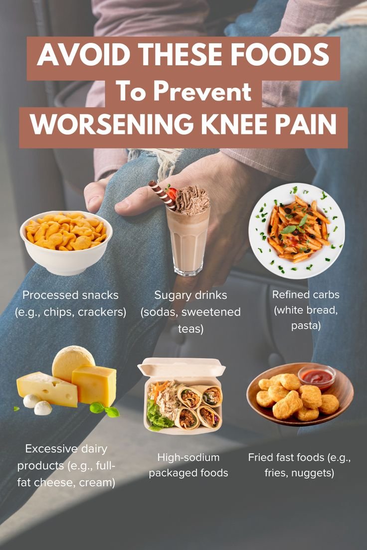 Avoid These Foods to Prevent Knee Pain