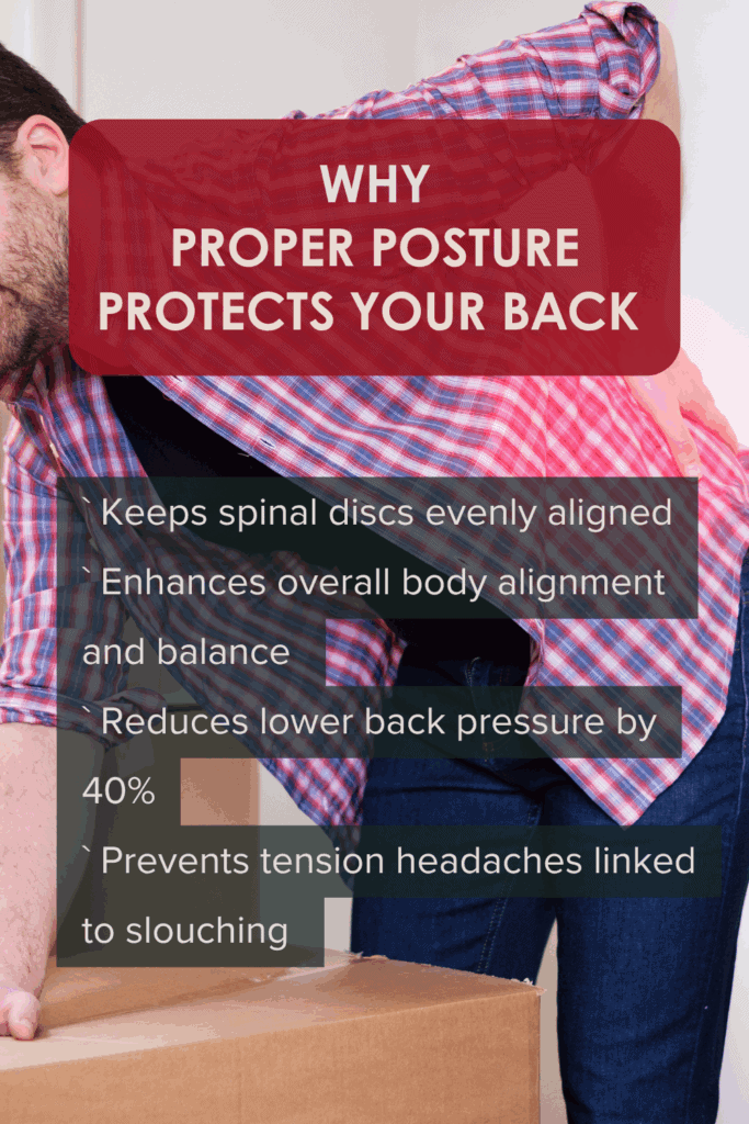 Why Proper Posture Protects Your Back