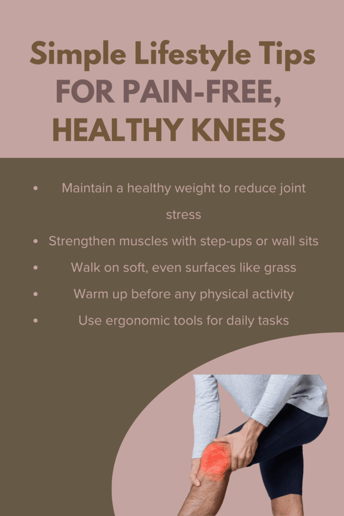 Simple Lifestyle Tips for Pain-Free, Healthy Knees