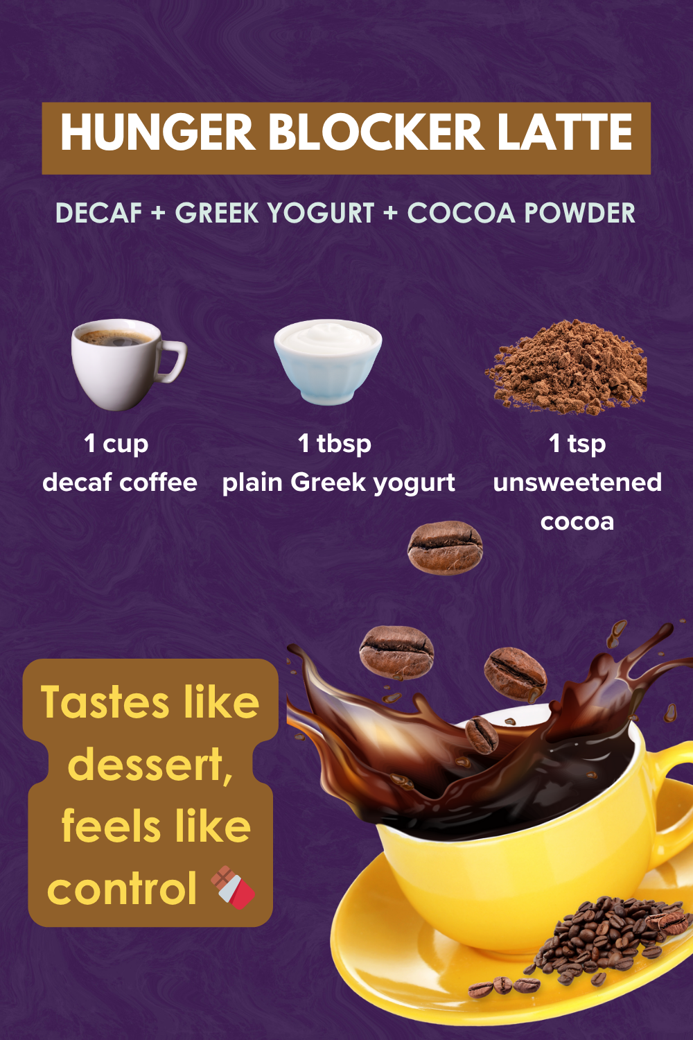 Hunger Blocker Latte Recipe: A Guilt-Free Appetite Fix