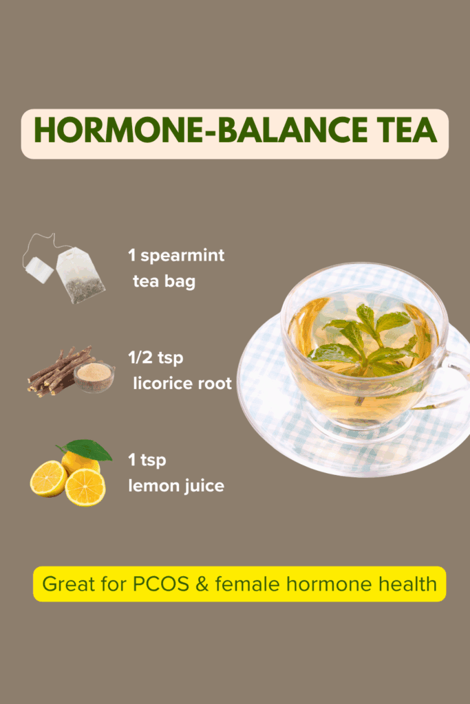 Hormone-Balance Tea for PCOS & Hormone Health
