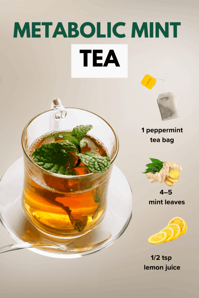 Metabolic Mint Tea Recipe for Digestion & Daily Energy