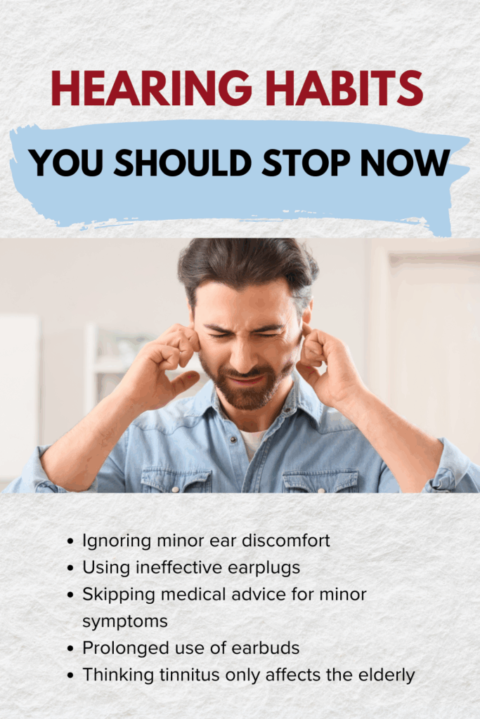 Hearing Habits You Should Stop Now for Better Ear Health
