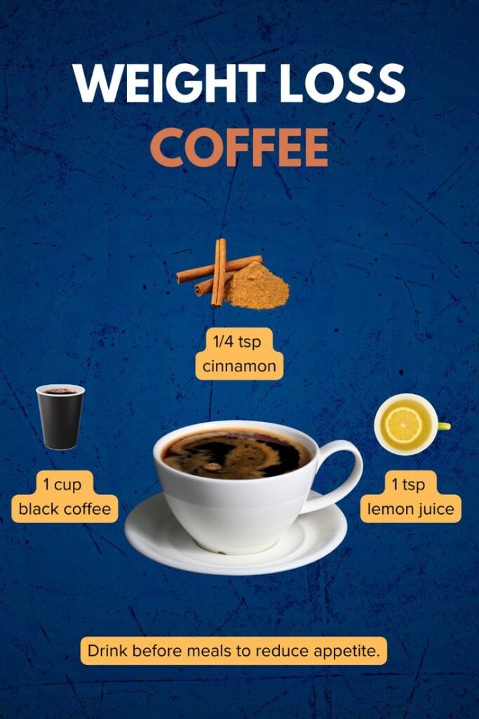 Weight Loss Coffee Recipe to Reduce Appetite Naturally